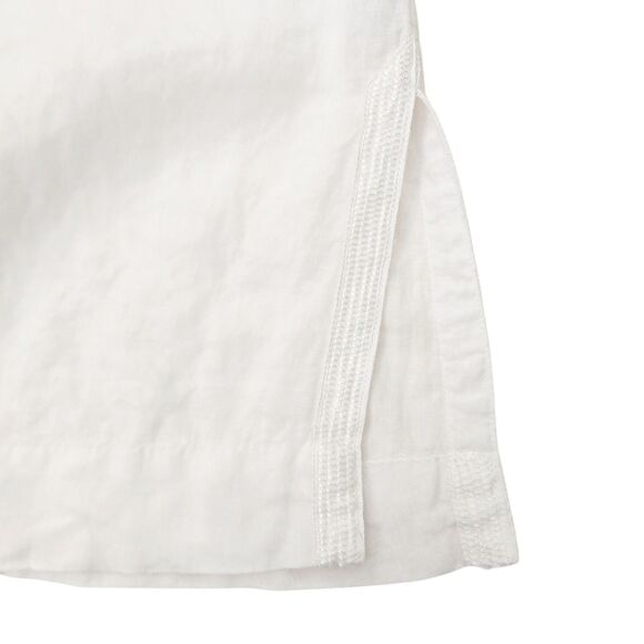 Soft Surroundings Desert Linen Tunic Womens Small Full Zip 3/4 Sleeve Bohemian - Picture 13 of 13